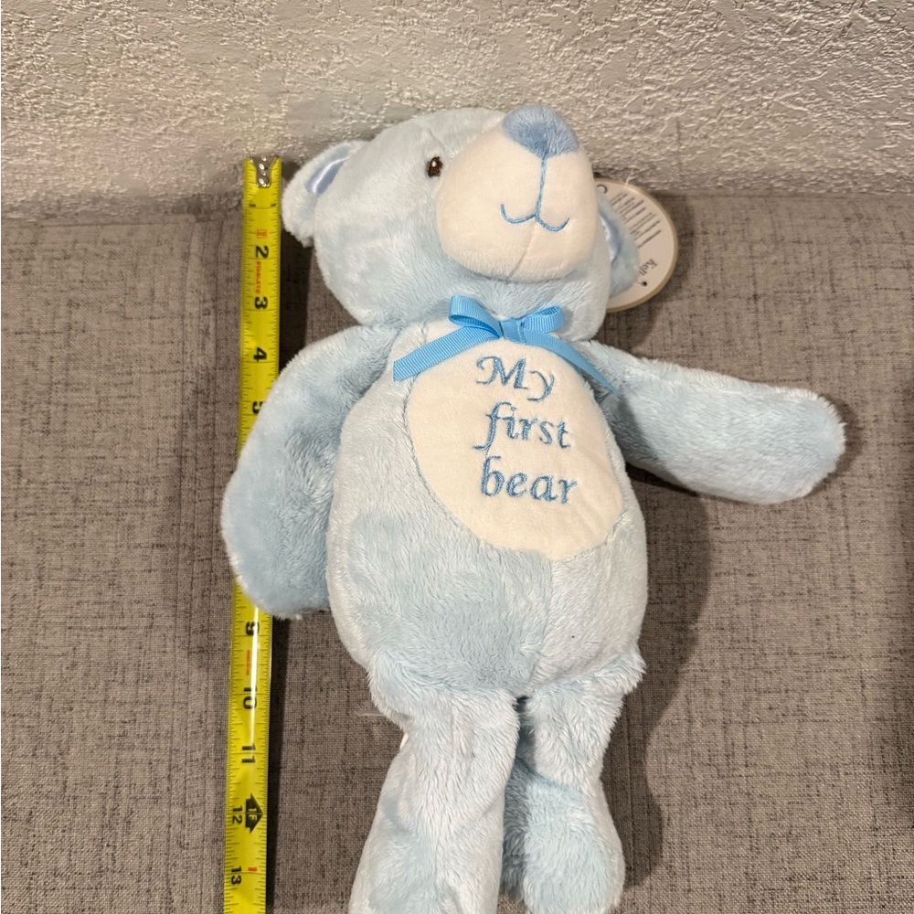 Light Blue Plush Bear - Picture 3 of 4